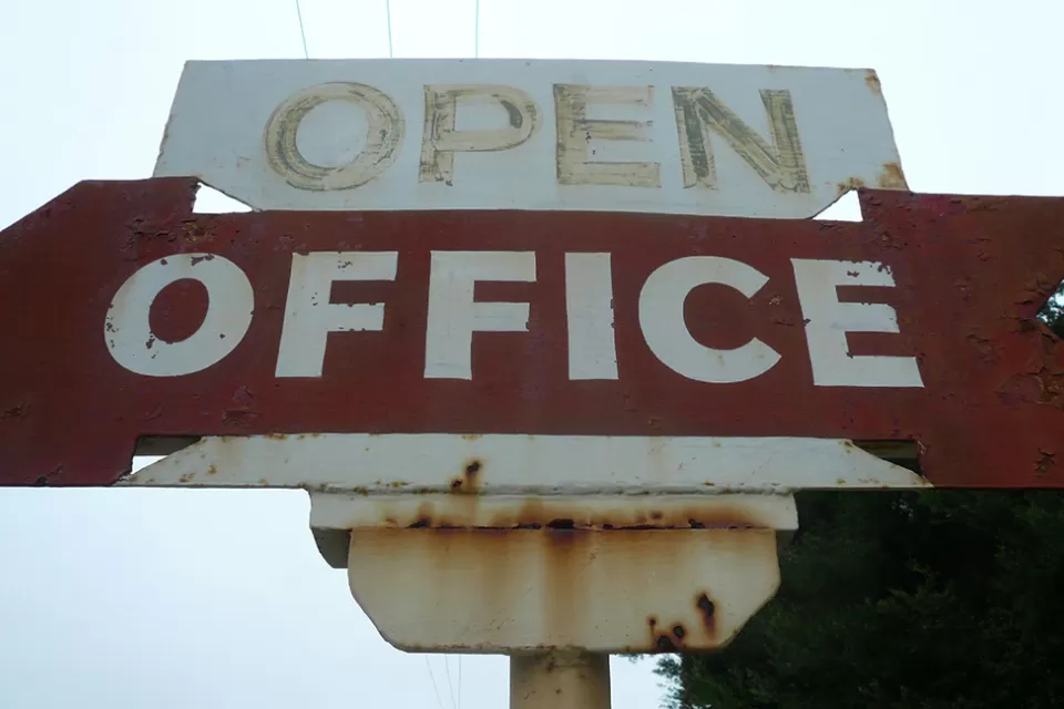 Open Office sign